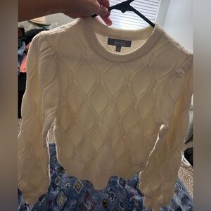 Marled Clothing ivory sweater size xs